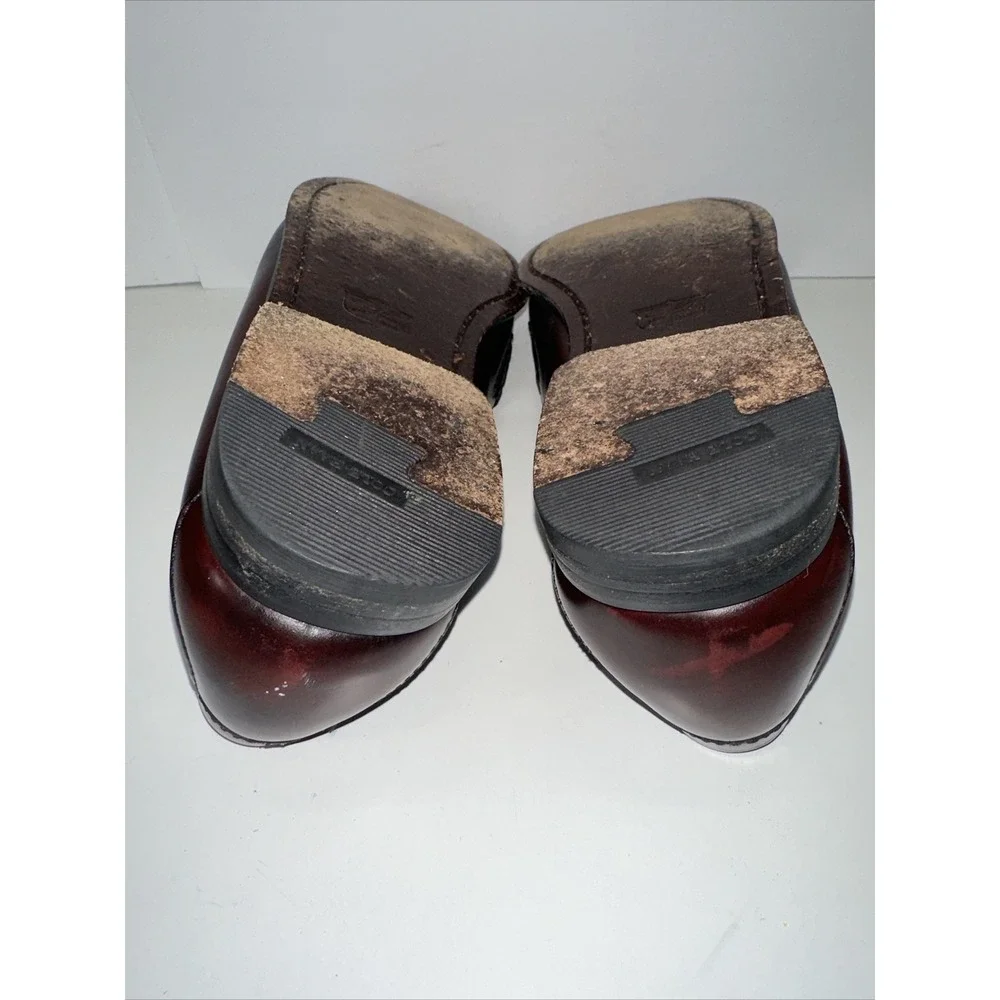 Cole Haan 03507 Black Cherry Pinch Tassel Slip-On Loafer Shoes Men's US 10.5‎ C